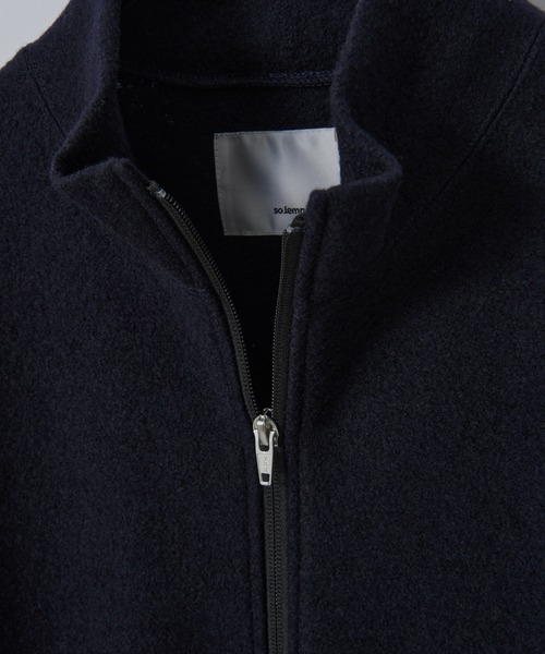 So_lemn(ソレム)の「【so_lemn/ソレム】ウーリングブルゾン(ブルゾン・メンズ・グレー系その他/ネイビー・1/2)」の3枚目の写真