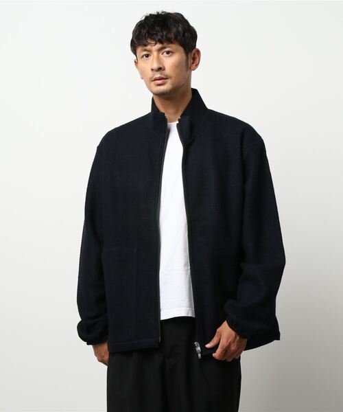 So_lemn(ソレム)の「【so_lemn/ソレム】ウーリングブルゾン(ブルゾン・メンズ・グレー系その他/ネイビー・1/2)」の4枚目の写真