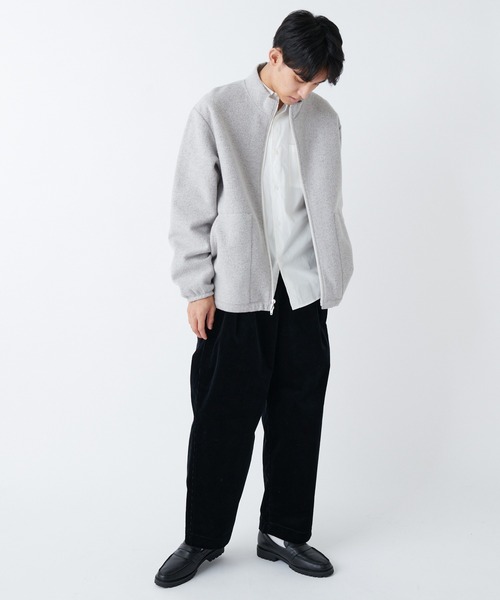 So_lemn(ソレム)の「【so_lemn/ソレム】ウーリングブルゾン(ブルゾン・メンズ・グレー系その他/ネイビー・1/2)」の19枚目の写真