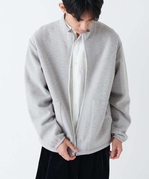 So_lemn(ソレム)の「【so_lemn/ソレム】ウーリングブルゾン(ブルゾン・メンズ・グレー系その他/ネイビー・1/2)」の22枚目の写真