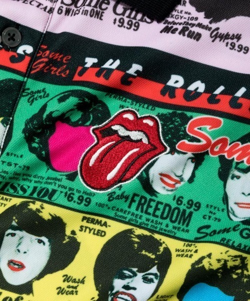 RAWLIFE(ロウライフ)の「BACK SPIN!/バックスピン!/【The RollingStones】Some Girlsマルチカラー ポロシャツ(ポロシャツ・メンズ・その他・MEDIUM/LARGE/X-LARGE)」の8枚目の写真