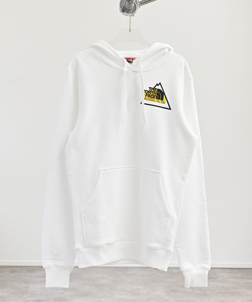 THE NORTH FACE（ザノースフェイス）の「THE NORTH FACE(ザ・ノース・フェイス) トライアングルロゴ スウェットパーカー（パーカー・レディース・ホワイト/ブラック/グリーン・S/M/L/XL/XS/XXL）」の11枚目の写真