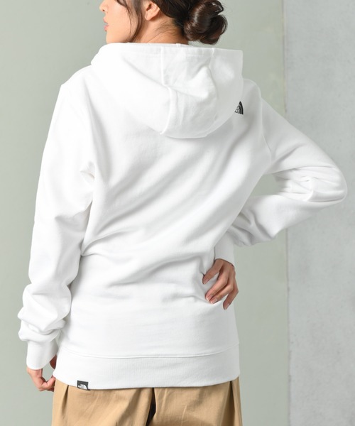 THE NORTH FACE（ザノースフェイス）の「THE NORTH FACE(ザ・ノース・フェイス) トライアングルロゴ スウェットパーカー（パーカー・レディース・ホワイト/ブラック/グリーン・S/M/L/XL/XS/XXL）」の18枚目の写真