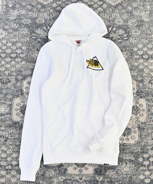 THE NORTH FACE（ザノースフェイス）の「THE NORTH FACE(ザ・ノース・フェイス) トライアングルロゴ スウェットパーカー（パーカー・レディース・ホワイト/ブラック/グリーン・S/M/L/XL/XS/XXL）」の21枚目の写真