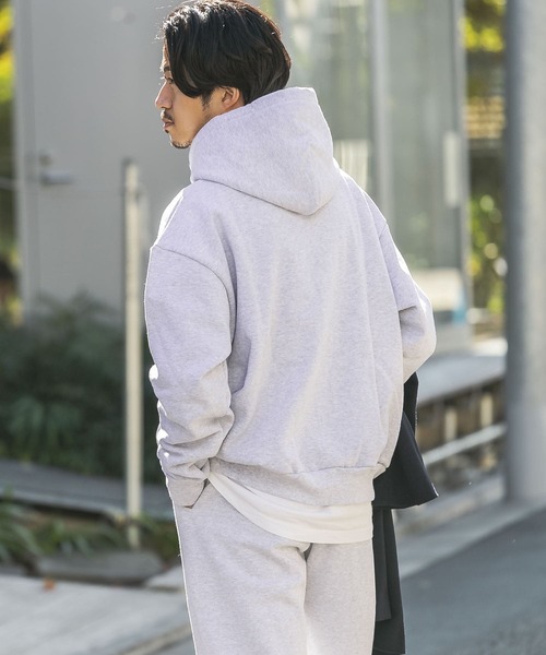 URBAN RESEARCH（アーバンリサーチ）の「『別注』HAUS AM HORN×LOS ANGELS APPAREL HOODIE（パーカー・メンズ・ブラック/グレー・MEDIUM/LARGE/X-LARGE）」の3枚目の写真
