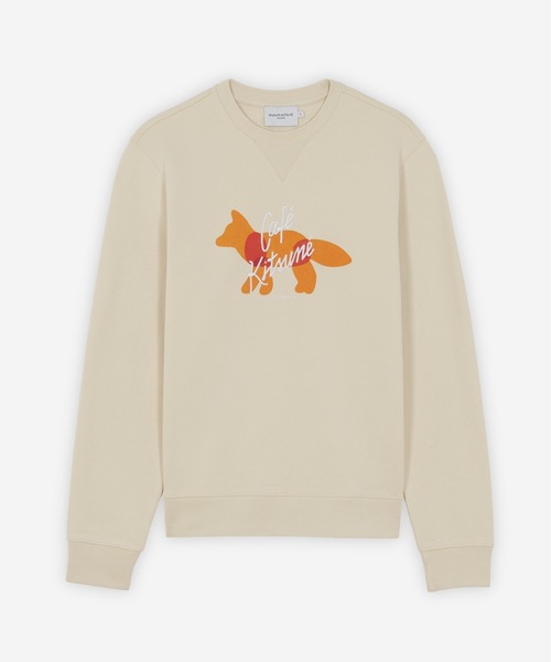 FOX CAFE KITSUNE CLASSIC SWEATSHIRT(スウェット)|Maison Kitsune(メゾンキツネ)のファッション通販 - ZOZOTOWN FOX CAFE KITSUNE CLASSIC SWEATSHIRT(スウェット)|Maison Kitsune(メゾンキツネ)のファッション通販 - ZOZOTOWN
