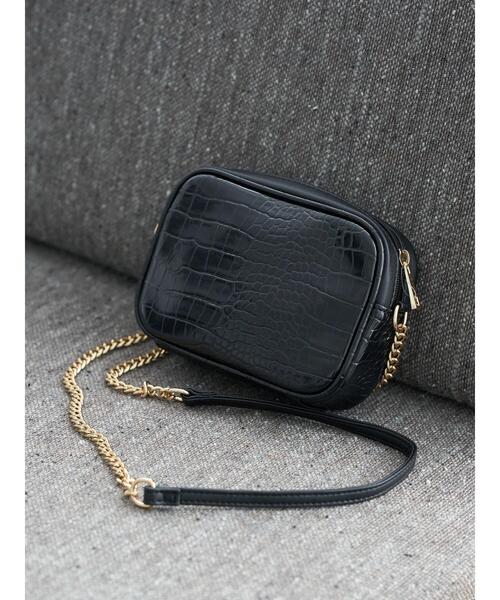 earth music&ecology（アースミュージックアンドエコロジー）の「スクエアミニショルダー＊（ショルダーバッグ・レディース・レッド/ブラック/ブラウン・FREE）」の4枚目の写真