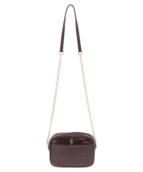 earth music&ecology（アースミュージックアンドエコロジー）の「スクエアミニショルダー＊（ショルダーバッグ・レディース・レッド/ブラック/ブラウン・FREE）」の8枚目の写真