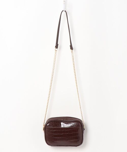 earth music&ecology（アースミュージックアンドエコロジー）の「スクエアミニショルダー＊（ショルダーバッグ・レディース・レッド/ブラック/ブラウン・FREE）」の18枚目の写真