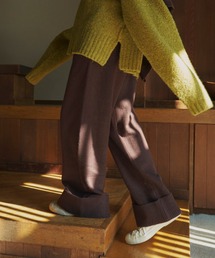 soerte | Wide straight knit pants / ワイドストレートニットパンツ(その他パンツ)