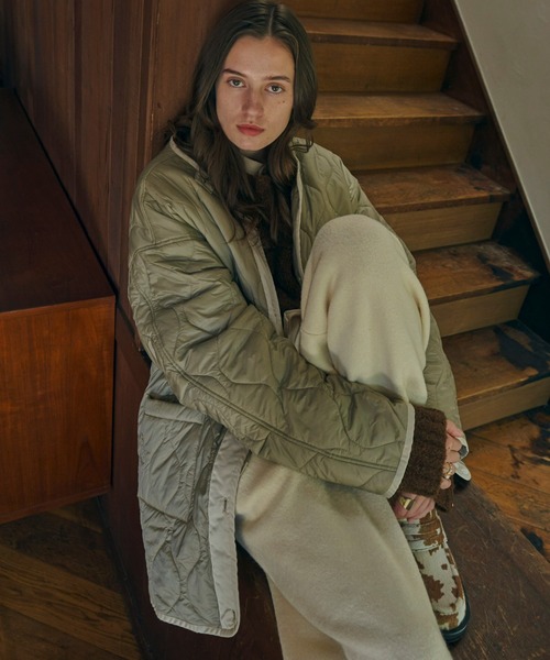 soerte(ソエルテ)の「Wide straight knit pants / ワイドストレートニットパンツ(その他パンツ・メンズ・ブラウン/カーキ/ホワイト・1/2/3)」の8枚目の写真