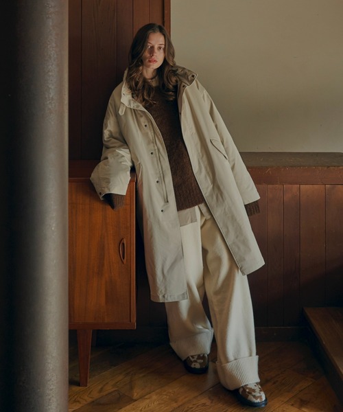 soerte(ソエルテ)の「Wide straight knit pants / ワイドストレートニットパンツ(その他パンツ・メンズ・ブラウン/カーキ/ホワイト・1/2/3)」の18枚目の写真