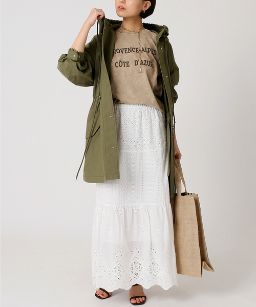 Simplicite（サンプリシテ）の「ミドル丈モッズコート◇（モッズコート