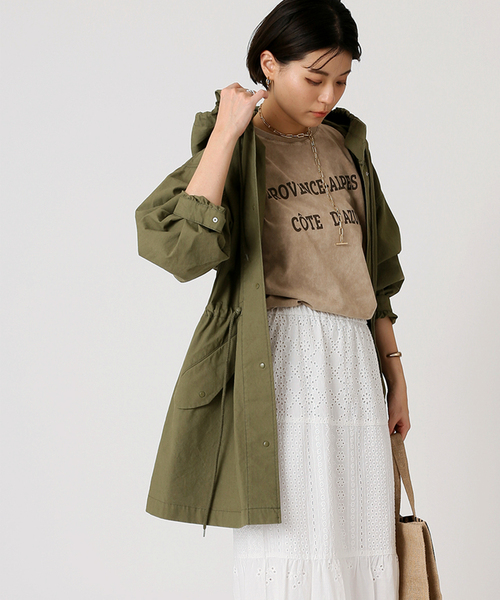 Simplicite（サンプリシテ）の「ミドル丈モッズコート◇（モッズコート