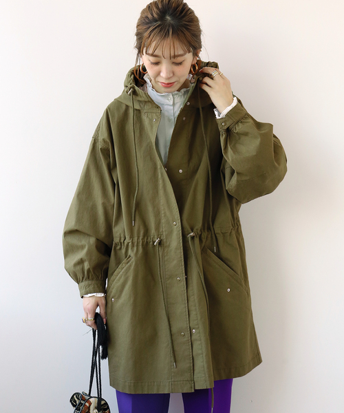 セール】ミドル丈モッズコート◇（モッズコート）｜Simplicite