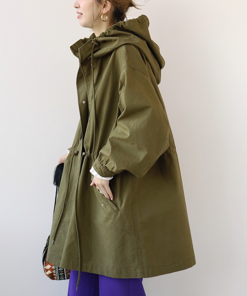 セール】ミドル丈モッズコート◇（モッズコート）｜Simplicite