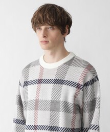 【人気デザイン】 ブラックレーベルクレストブリッジ クルーネックセーター LL BLACK LABEL CRESTBRIDGE（ブラックレーベル・クレストブリッジ