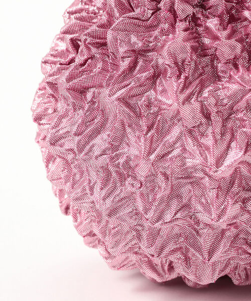 Ray BEAMS（レイビームス）の「BUNZABURO / メタリック プチ ミニ バッグ（トートバッグ・レディース・ピンク/シルバー/ミント・ONE SIZE）」の5枚目の写真