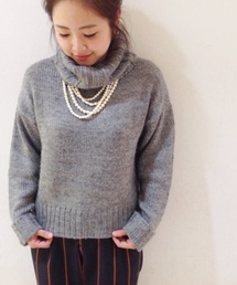 Chico | オフタートルニットP/O(ニット/セーター)