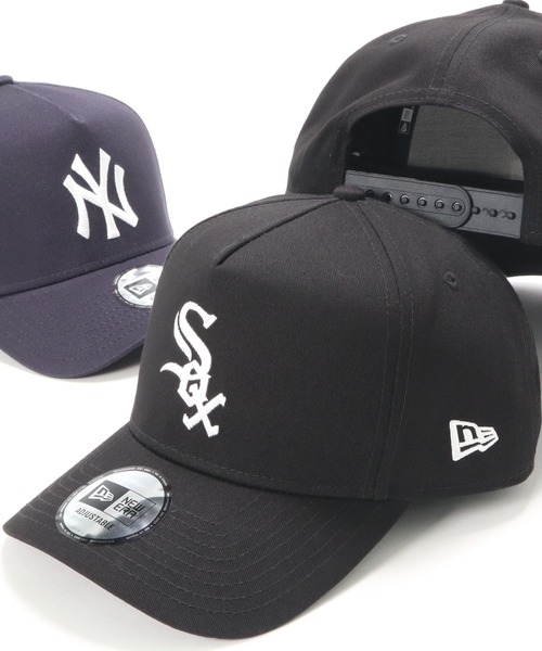 NEW ERA(ニューエラ)の「ニューエラ キャップ MLB 9FORTY A-FRAME(キャップ・メンズ・ブラック/ブラック系その他/ブルー系その他/ネイビー・FREE)」の2枚目の写真