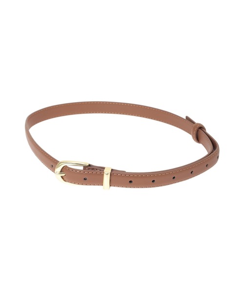 fifth(フィフス)の「シンプルデザイン細ベルト(ベルト・レディース・ブラック/ブラウン・FREE)」の10枚目の写真