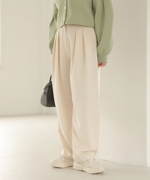 セール】タックユルスラックス 266731（スラックス）｜Heather（ヘザー