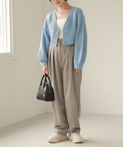 Heather（ヘザー）の「タックユルスラックス　266731（スラックス・レディース・アイボリー/ベージュ/ピンク・S/M）」の20枚目の写真