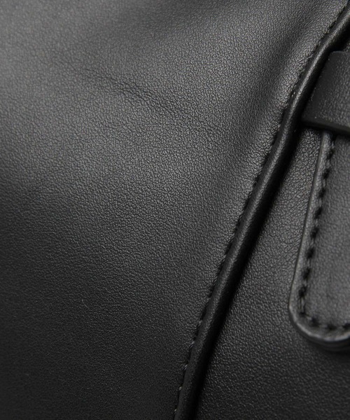 REGiSTA(レジスタ)の「フェイクレザーボストンバッグ / 旅行バッグ / 小さめ / 小旅行バッグ(ボストンバッグ・メンズ・ブラック/キャメル/ダークブラウン・FREE)」の15枚目の写真