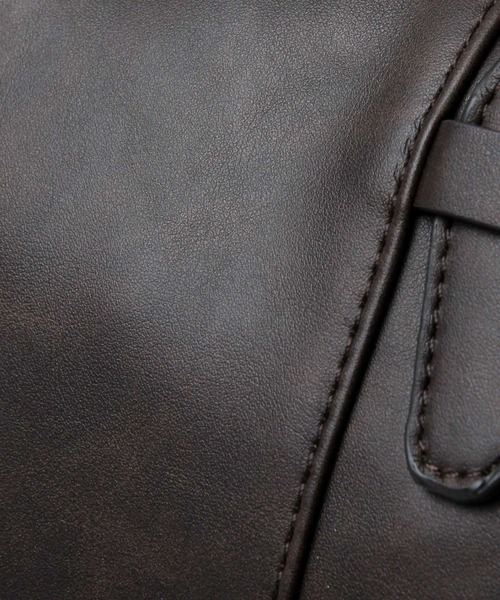 REGiSTA(レジスタ)の「フェイクレザーボストンバッグ / 旅行バッグ / 小さめ / 小旅行バッグ(ボストンバッグ・メンズ・ブラック/キャメル/ダークブラウン・FREE)」の16枚目の写真