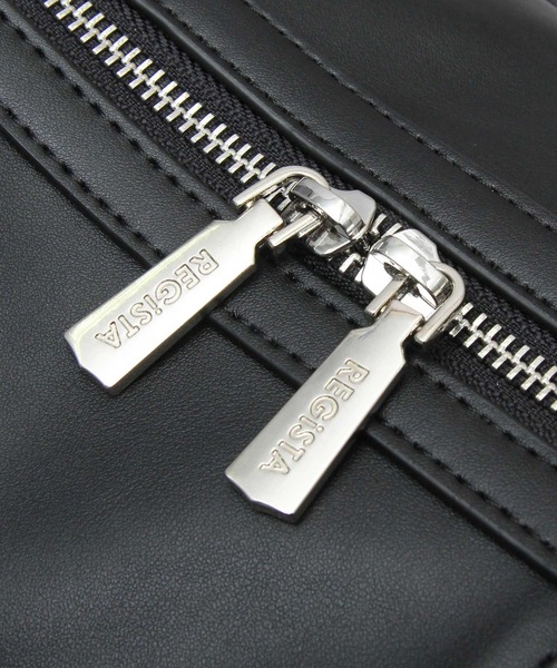 REGiSTA(レジスタ)の「フェイクレザーボストンバッグ / 旅行バッグ / 小さめ / 小旅行バッグ(ボストンバッグ・メンズ・ブラック/キャメル/ダークブラウン・FREE)」の20枚目の写真