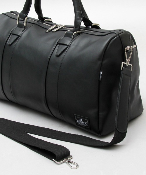 REGiSTA(レジスタ)の「フェイクレザーボストンバッグ / 旅行バッグ / 小さめ / 小旅行バッグ(ボストンバッグ・メンズ・ブラック/キャメル/ダークブラウン・FREE)」の22枚目の写真