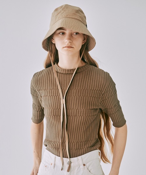 ORCIVAL（オーシバル）の「ORCIVAL | バケットハット（ハット・レディース・オフホワイト/ネイビー/ベージュ・FREE）」の8枚目の写真