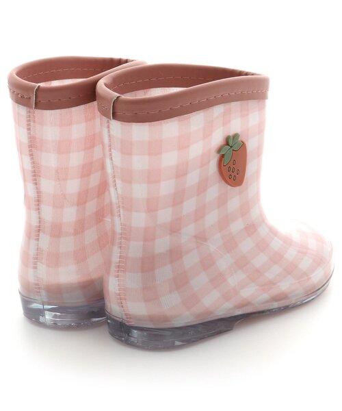 apres les cours（アプレレクール）の「GIRL'Sレインシューズ(いちご柄・花柄)（レインシューズ・キッズ・ピンク/ラベンダー・15 /18/17/19/14/16）」の8枚目の写真