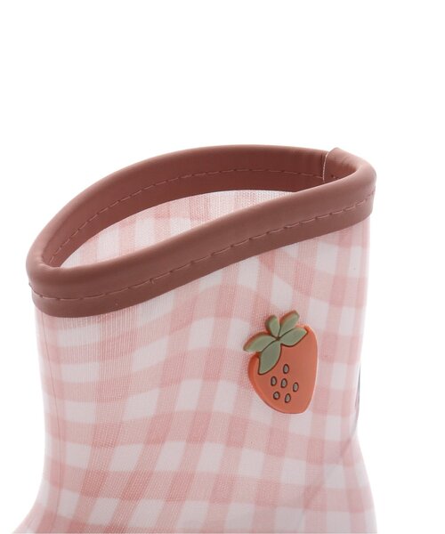 apres les cours（アプレレクール）の「GIRL'Sレインシューズ(いちご柄・花柄)（レインシューズ・キッズ・ピンク/ラベンダー・15 /18/17/19/14/16）」の13枚目の写真