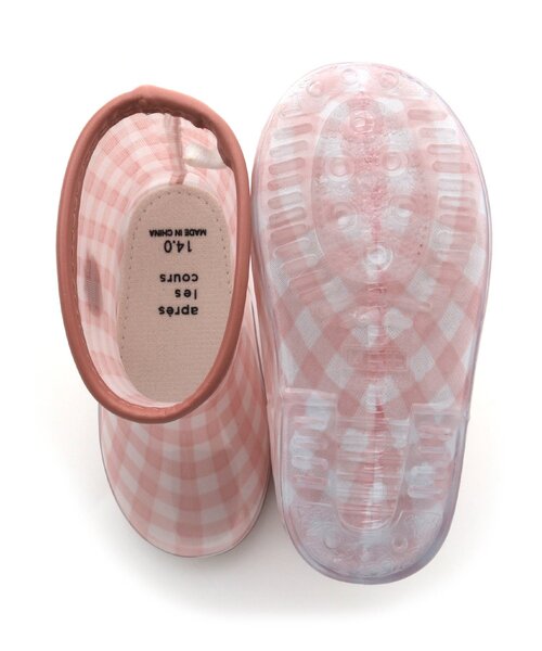 apres les cours（アプレレクール）の「GIRL'Sレインシューズ(いちご柄・花柄)（レインシューズ・キッズ・ピンク/ラベンダー・15 /18/17/19/14/16）」の18枚目の写真