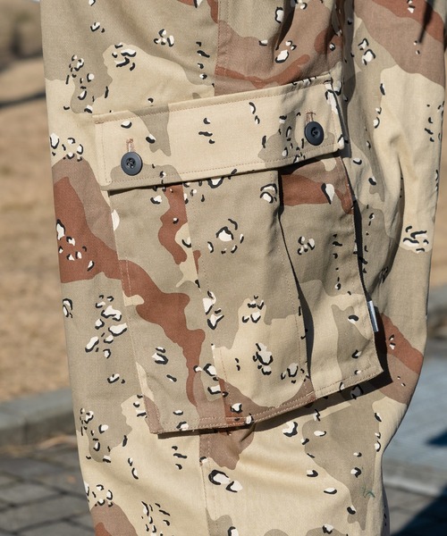 Perushu（ペルーシュ）の「裾絞りカーゴパンツ（カーゴパンツ・メンズ・ホワイト/カーキ/イエロー/オレンジ/ブラウン系その他・SMALL/MEDIUM/LARGE）」の21枚目の写真