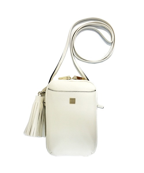MURUA（ムルーア）の「MURUA(ムルーア) スリムポシェット タッセル MR-B1064 レディース バッグ　かばん ブランド（ショルダーバッグ・レディース・ブラック/アイボリー/キャメル・FREE）」の10枚目の写真
