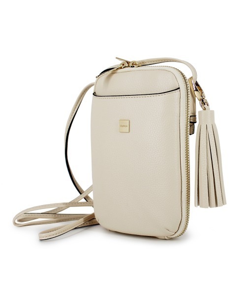 MURUA（ムルーア）の「MURUA(ムルーア) スリムポシェット タッセル MR-B1064 レディース バッグ　かばん ブランド（ショルダーバッグ・レディース・ブラック/アイボリー/キャメル・FREE）」の14枚目の写真