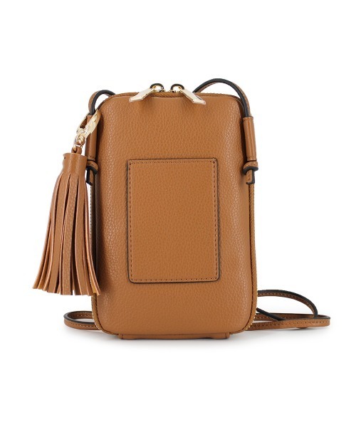 MURUA（ムルーア）の「MURUA(ムルーア) スリムポシェット タッセル MR-B1064 レディース バッグ　かばん ブランド（ショルダーバッグ・レディース・ブラック/アイボリー/キャメル・FREE）」の21枚目の写真