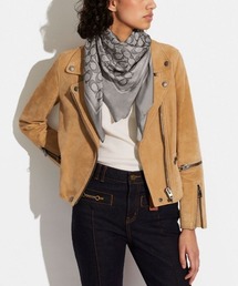 COACH（コーチ）の「ヴィンテージ シグネチャー プリント シルク