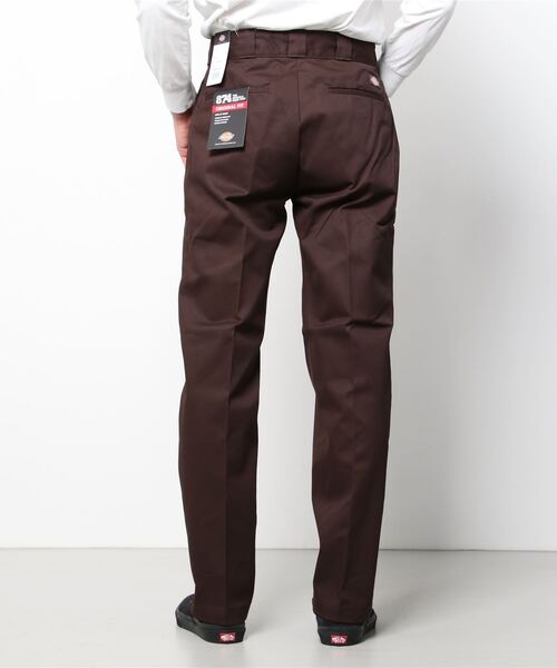 Dickies（ディッキーズ）の「【Dickies　ディッキーズ】874 ワークパンツ／チノパンツ／センタープレス（その他パンツ・メンズ・ベージュ/グレー/オリーブ/ダークブラウン/レッド/ブラック/グリーン・34inch/32inch/30inch）」の8枚目の写真