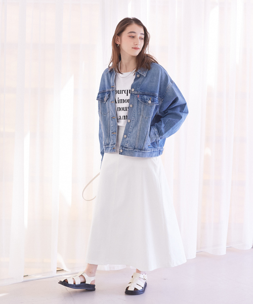Levi's（リーバイス）の「【Levi’s】 90’s TRUCKERデニムジャケット（デニムジャケット・レディース・ブルー・フリー）」の14枚目の写真