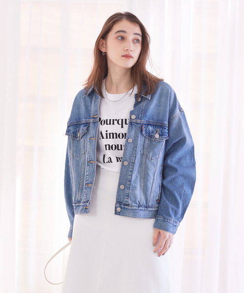 Levi's（リーバイス）の「【Levi’s】 90’s TRUCKERデニムジャケット（デニムジャケット・レディース・ブルー・フリー）」の10枚目の写真