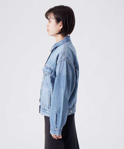 Levi's（リーバイス）の「【Levi’s】 90’s TRUCKERデニムジャケット（デニムジャケット・レディース・ブルー・フリー）」の6枚目の写真