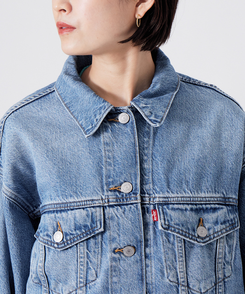Levi's（リーバイス）の「【Levi’s】 90’s TRUCKERデニムジャケット（デニムジャケット・レディース・ブルー・フリー）」の15枚目の写真