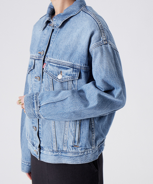 Levi's（リーバイス）の「【Levi’s】 90’s TRUCKERデニムジャケット（デニムジャケット・レディース・ブルー・フリー）」の13枚目の写真