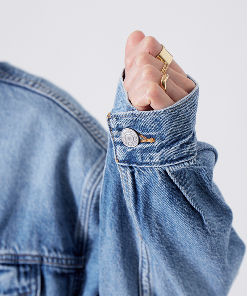 Levi's（リーバイス）の「【Levi’s】 90’s TRUCKERデニムジャケット（デニムジャケット・レディース・ブルー・フリー）」の5枚目の写真
