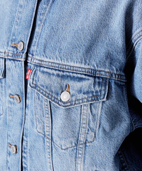 Levi's（リーバイス）の「【Levi’s】 90’s TRUCKERデニムジャケット（デニムジャケット・レディース・ブルー・フリー）」の3枚目の写真