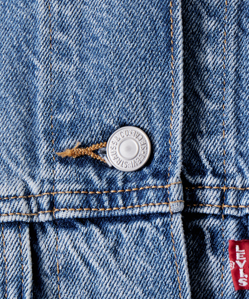 Levi's（リーバイス）の「【Levi’s】 90’s TRUCKERデニムジャケット（デニムジャケット・レディース・ブルー・フリー）」の7枚目の写真