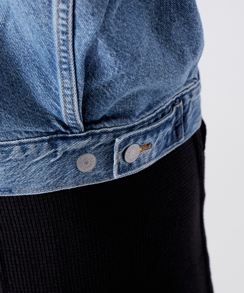 Levi's（リーバイス）の「【Levi’s】 90’s TRUCKERデニムジャケット（デニムジャケット・レディース・ブルー・フリー）」の18枚目の写真
